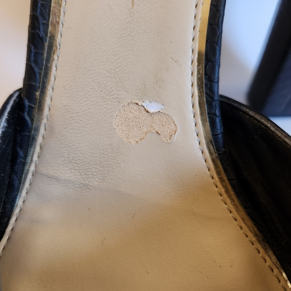 Jessica Simpson Black 5" Heels size 9M - Picture 6 of 10